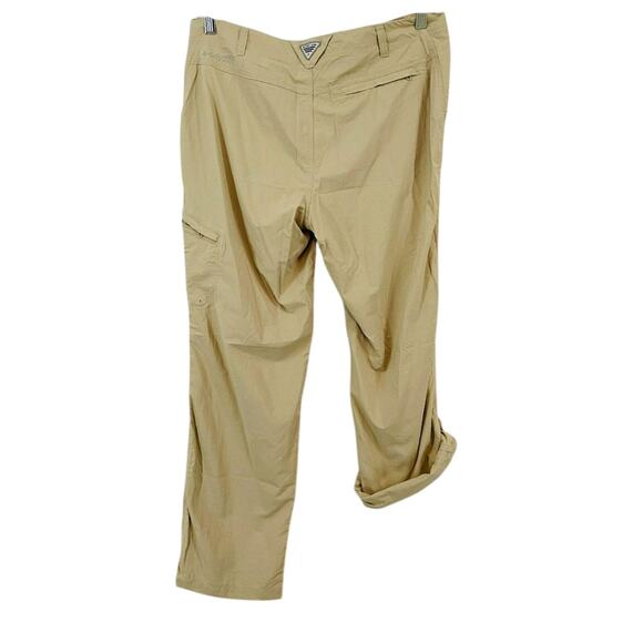 Columbia PFG Aruba Roll Up Pant Cream Womens 12 - Picture 9 of 9